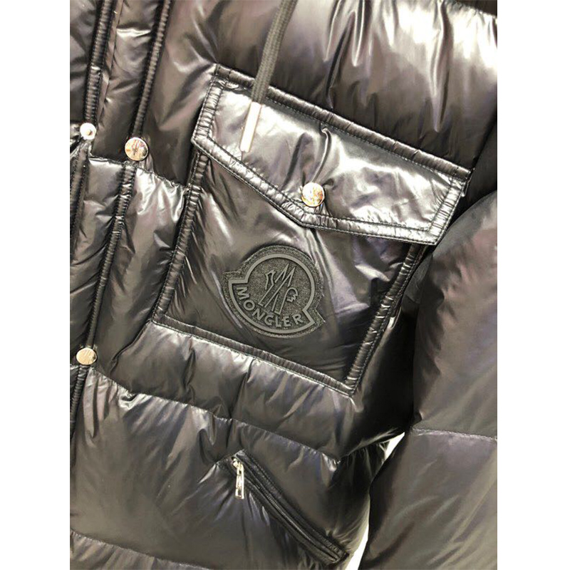 Moncler  Lamentin Short Down Jacket In Black - EUR FASHION