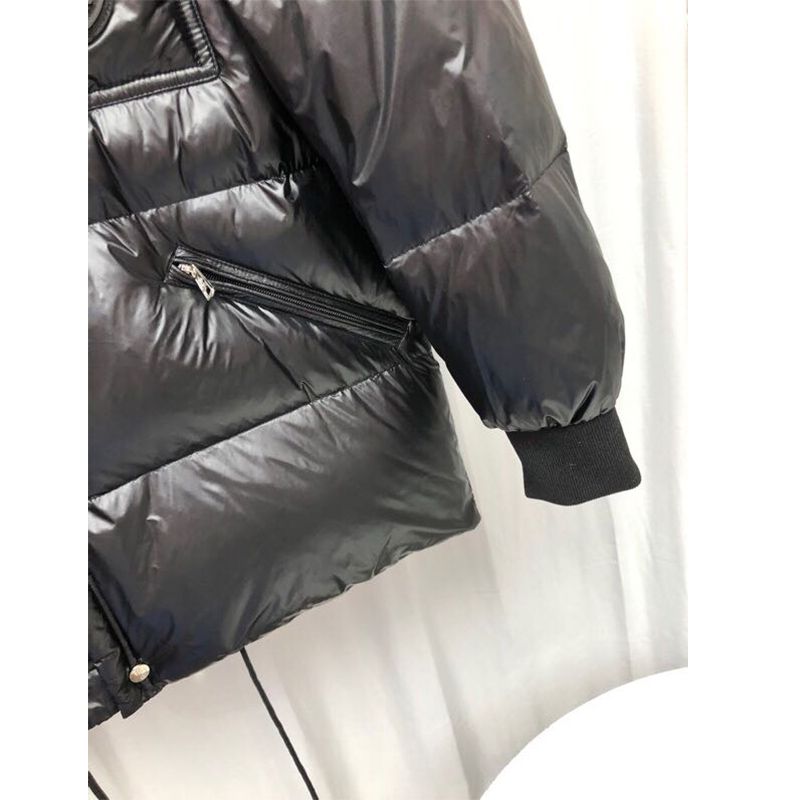 Moncler  Lamentin Short Down Jacket In Black - EUR FASHION