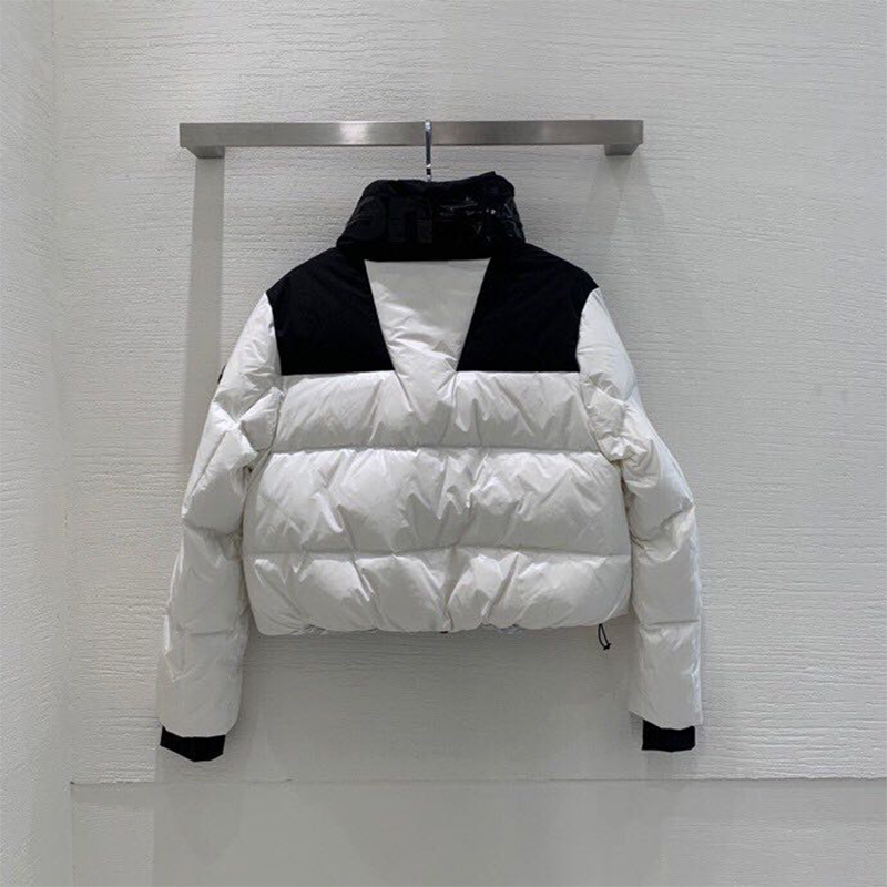 Moncler Jasione Short Down Jacket In White - EUR FASHION