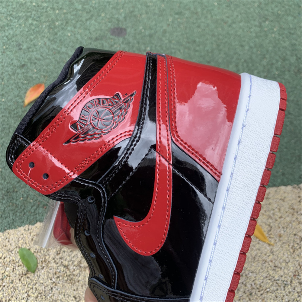 Jordan AJ1 High OG “Bred Patent” - EUR FASHION