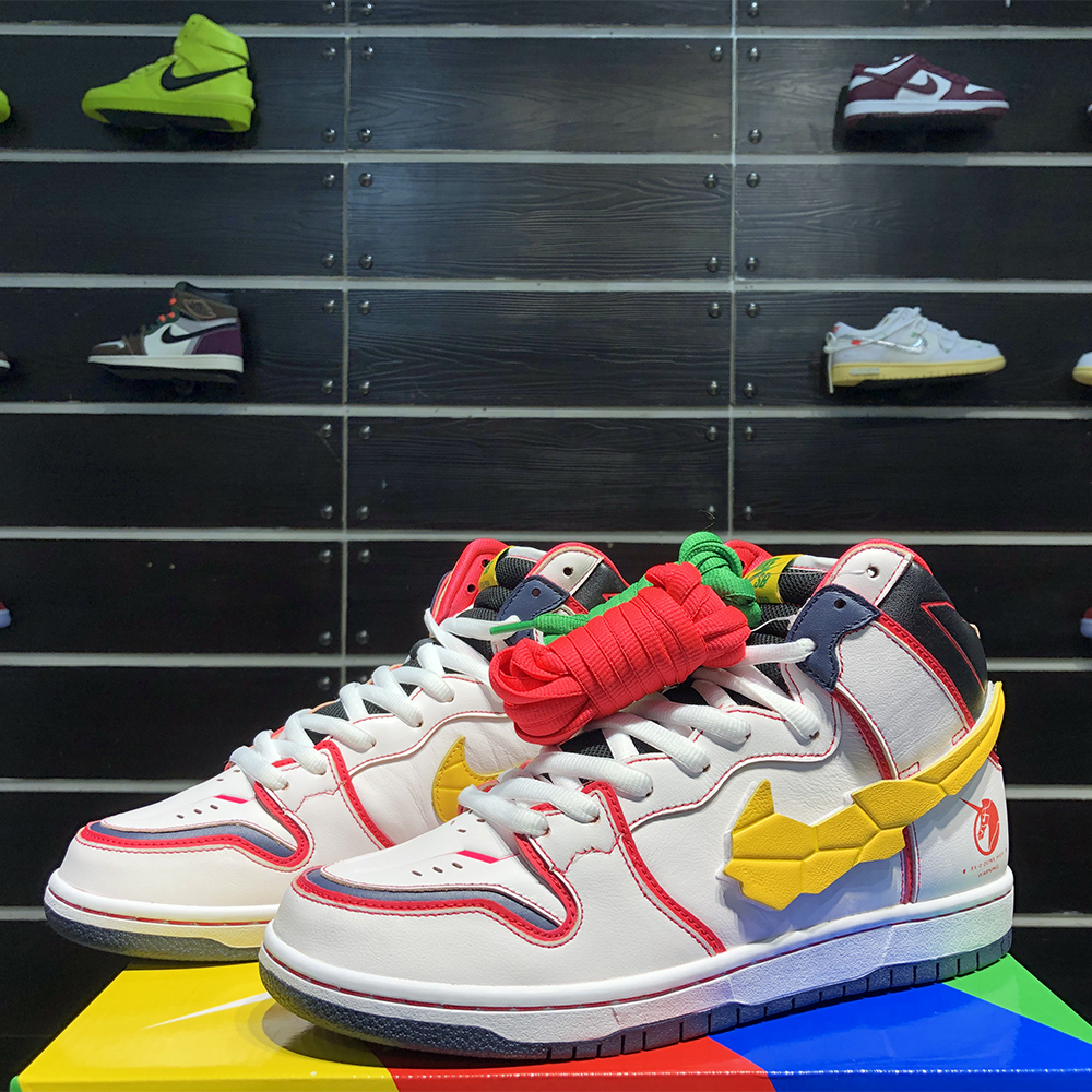 Gundam X Nike SB Dunk High Project RX-0 Unicorn - EUR FASHION