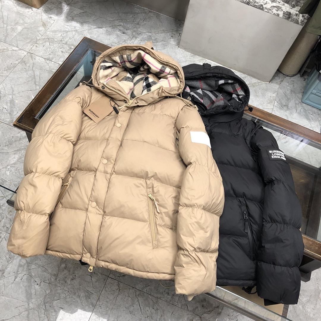 Burberry Logo Print Down Jacket - EUR FASHION