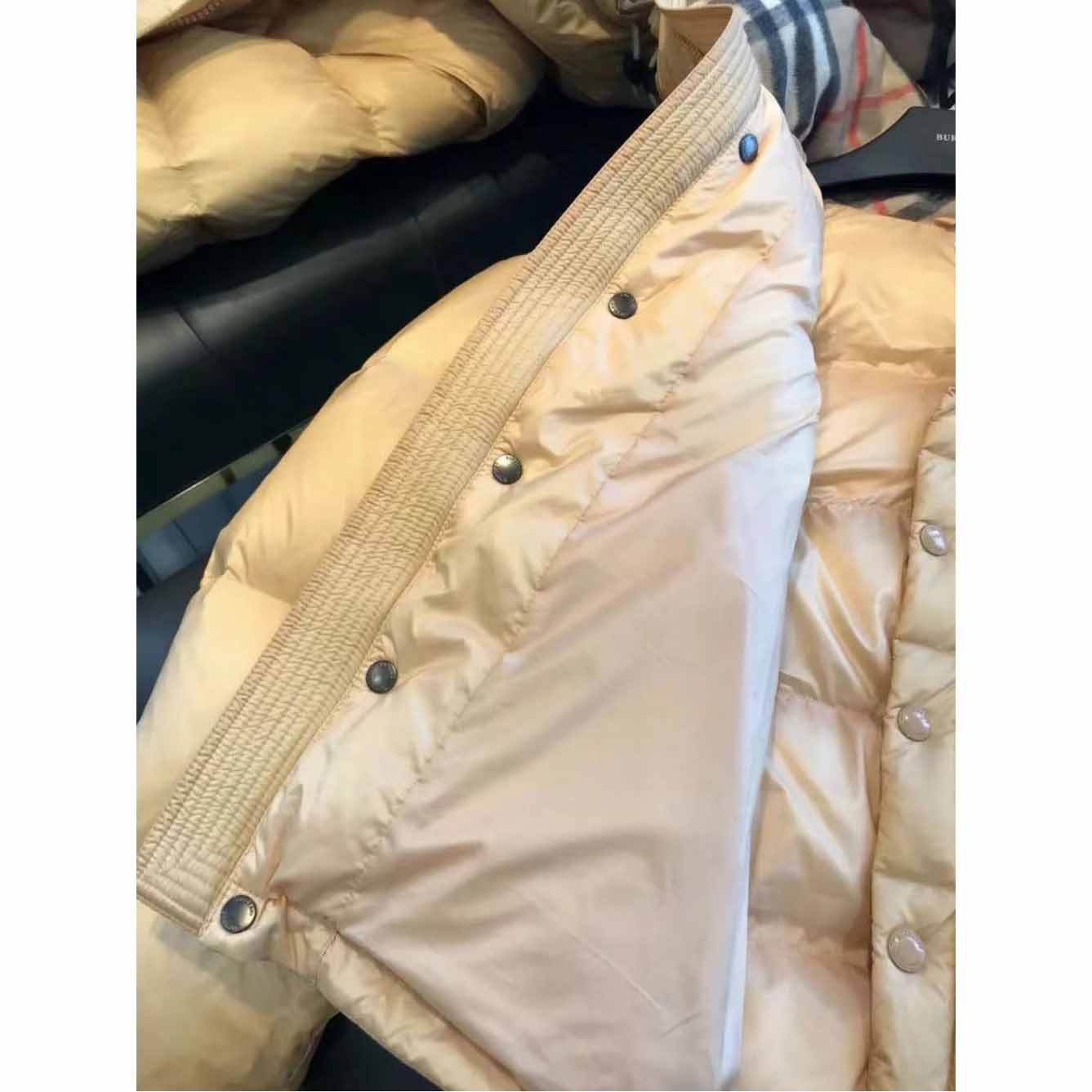 Burberry Logo Print Down Jacket - EUR FASHION