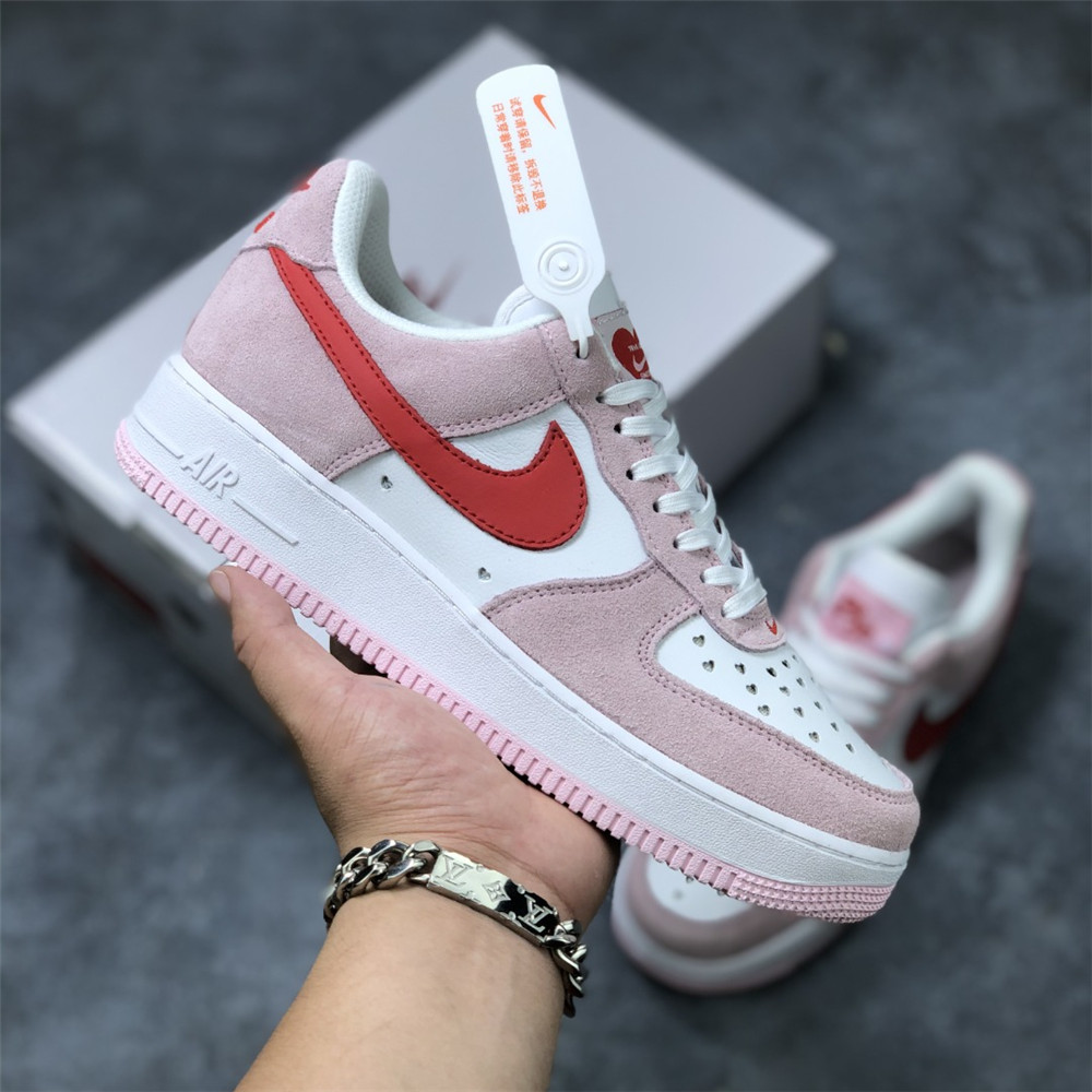 Nike Air Force Pink Valentine Sneaker - EUR FASHION