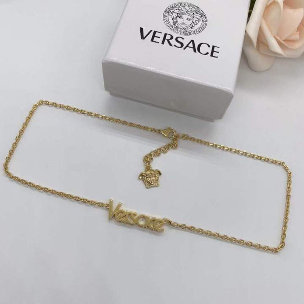 Versace Logo Necklace - EUR FASHION