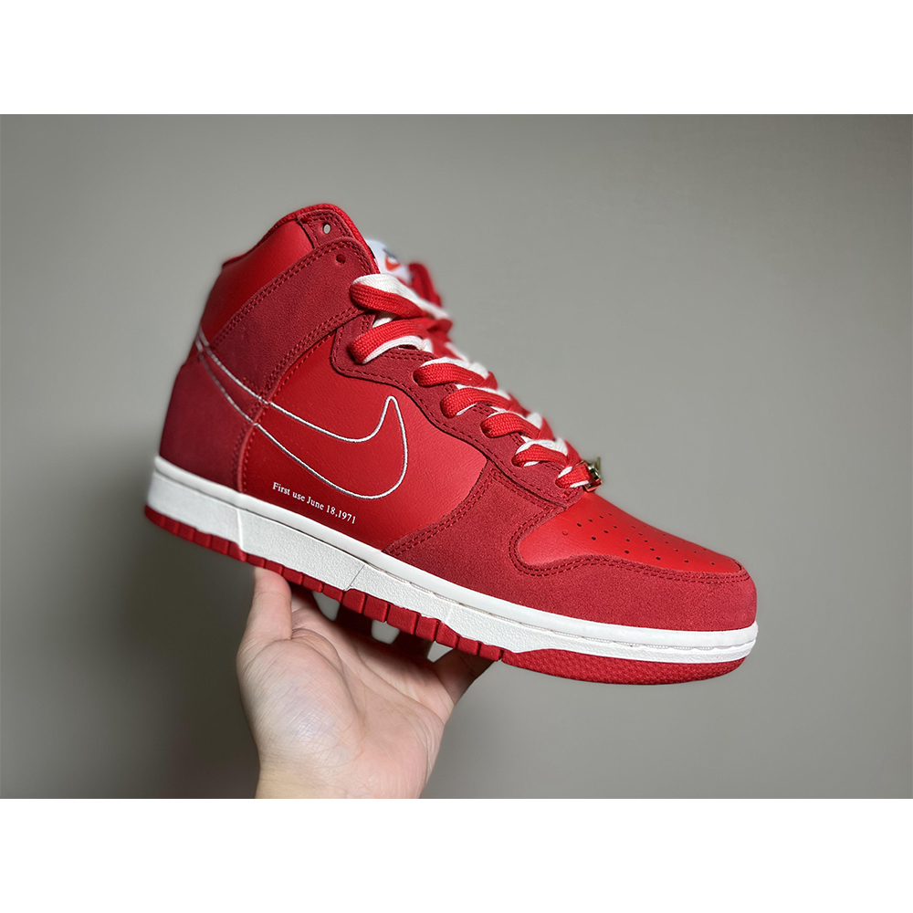 Nike Dunk High First Use Red Sneaker - EUR FASHION