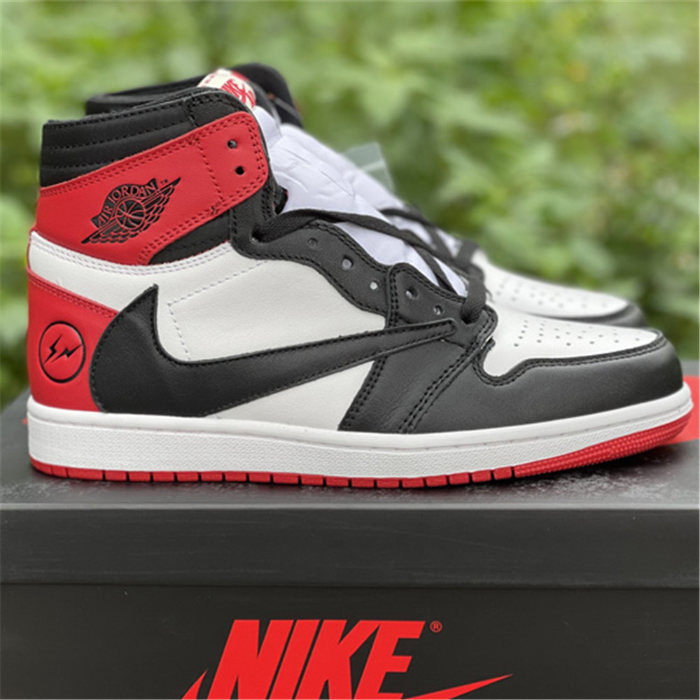 Jordan AJ1 Sneaker In Red&Black DH3227  - EUR FASHION