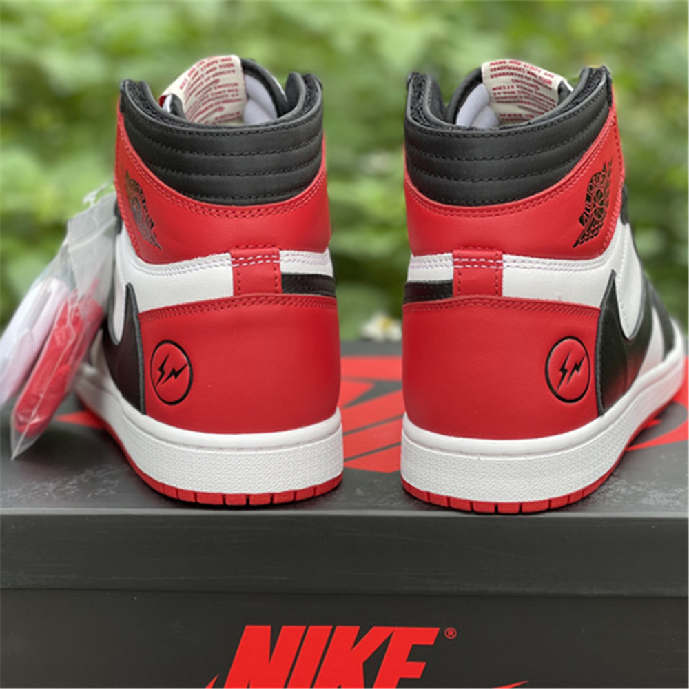 Jordan AJ1 Sneaker In Red&Black DH3227  - EUR FASHION