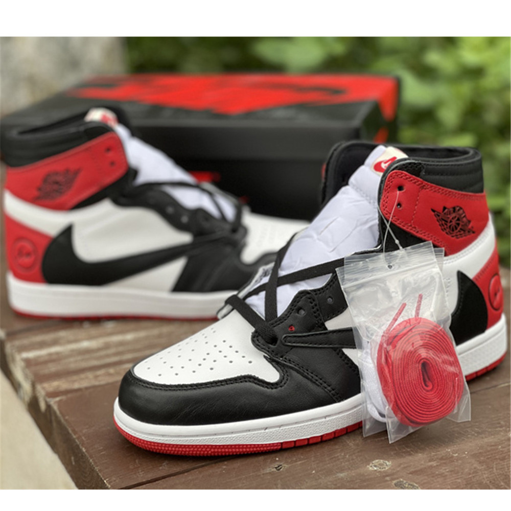 Jordan AJ1 Sneaker In Red&Black DH3227  - EUR FASHION