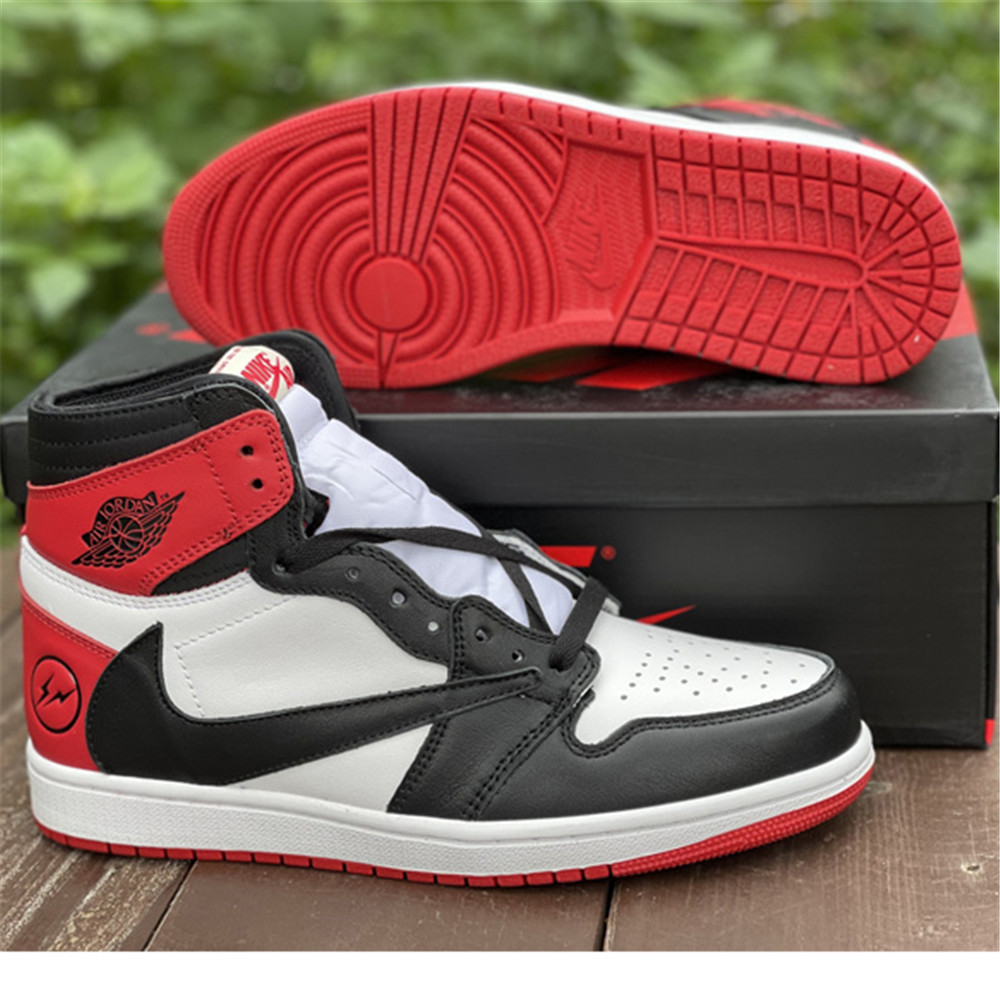 Jordan AJ1 Sneaker In Red&Black DH3227  - EUR FASHION