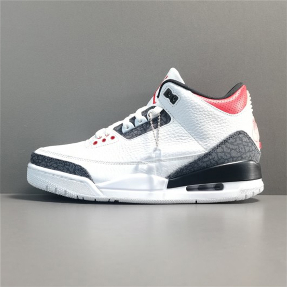 Jordan AJ3 SE-T JP Denim Fire Red Sneaker - EUR FASHION