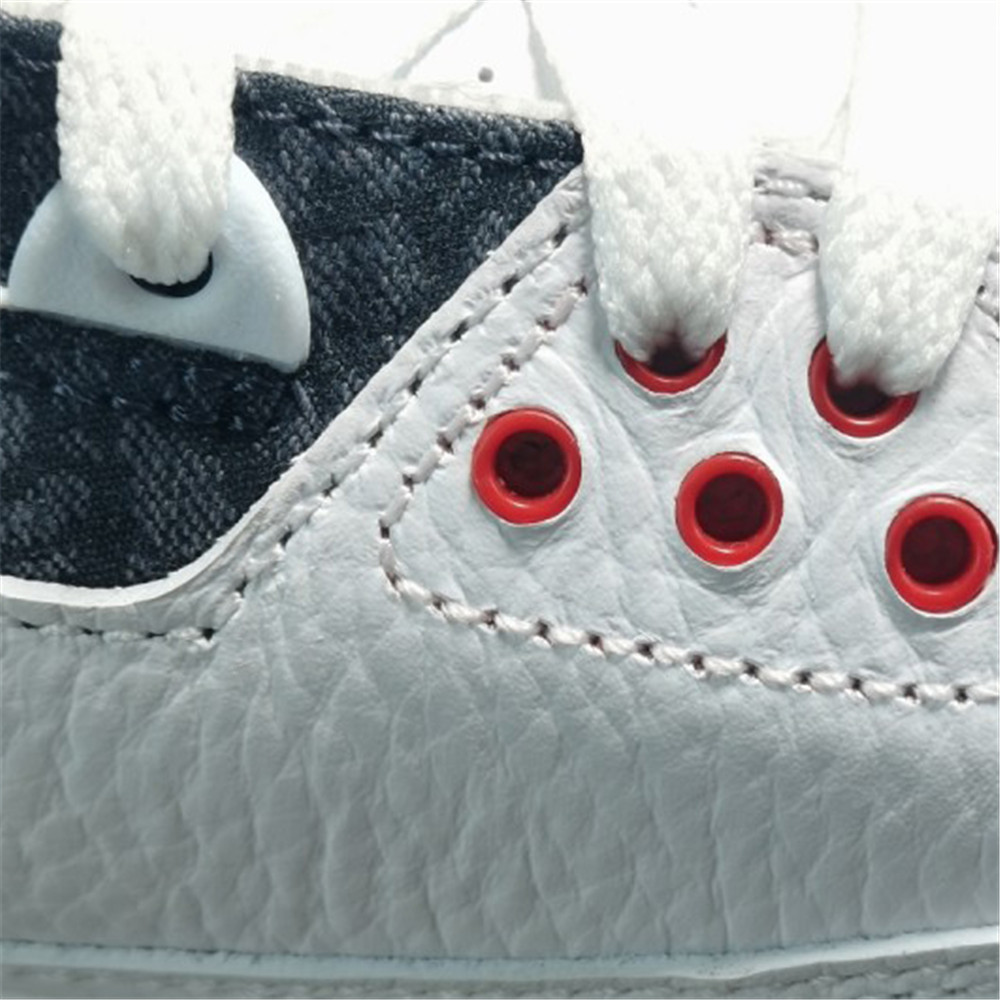 Jordan AJ3 SE-T JP Denim Fire Red Sneaker - EUR FASHION