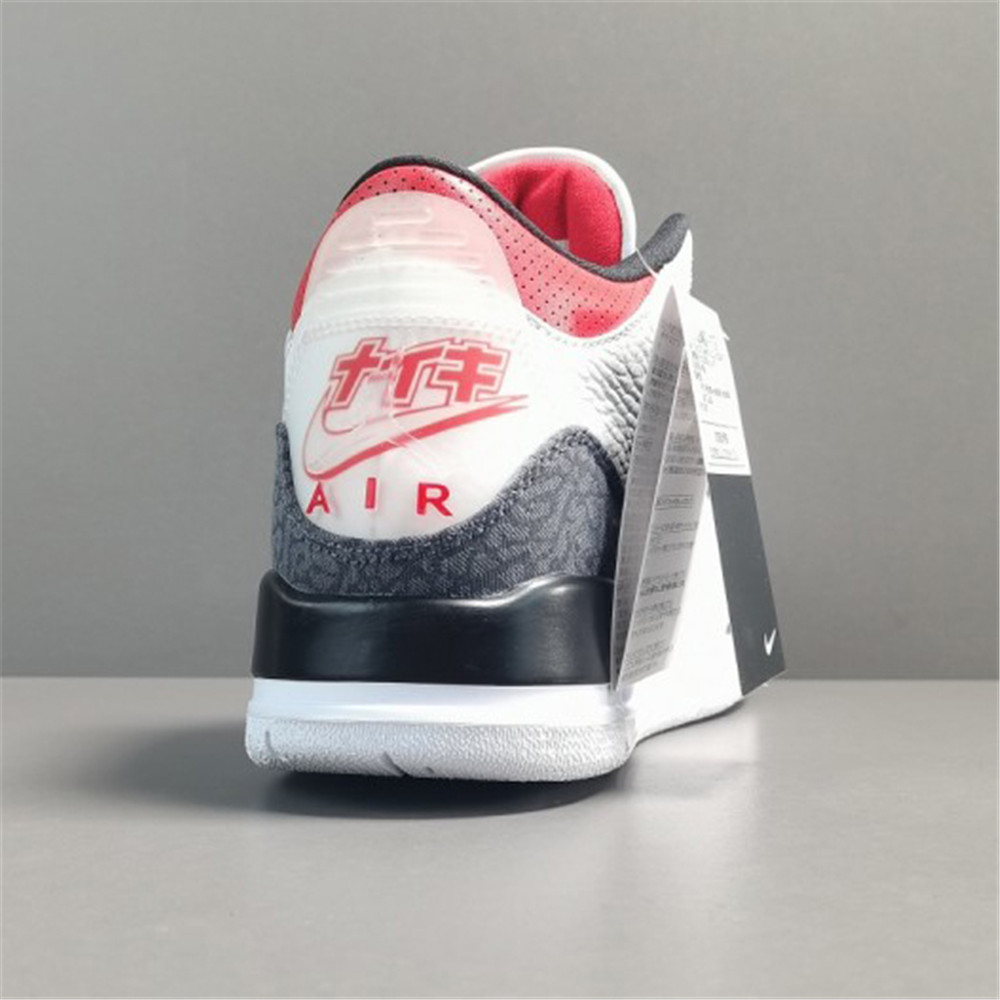 Jordan AJ3 SE-T JP Denim Fire Red Sneaker - EUR FASHION