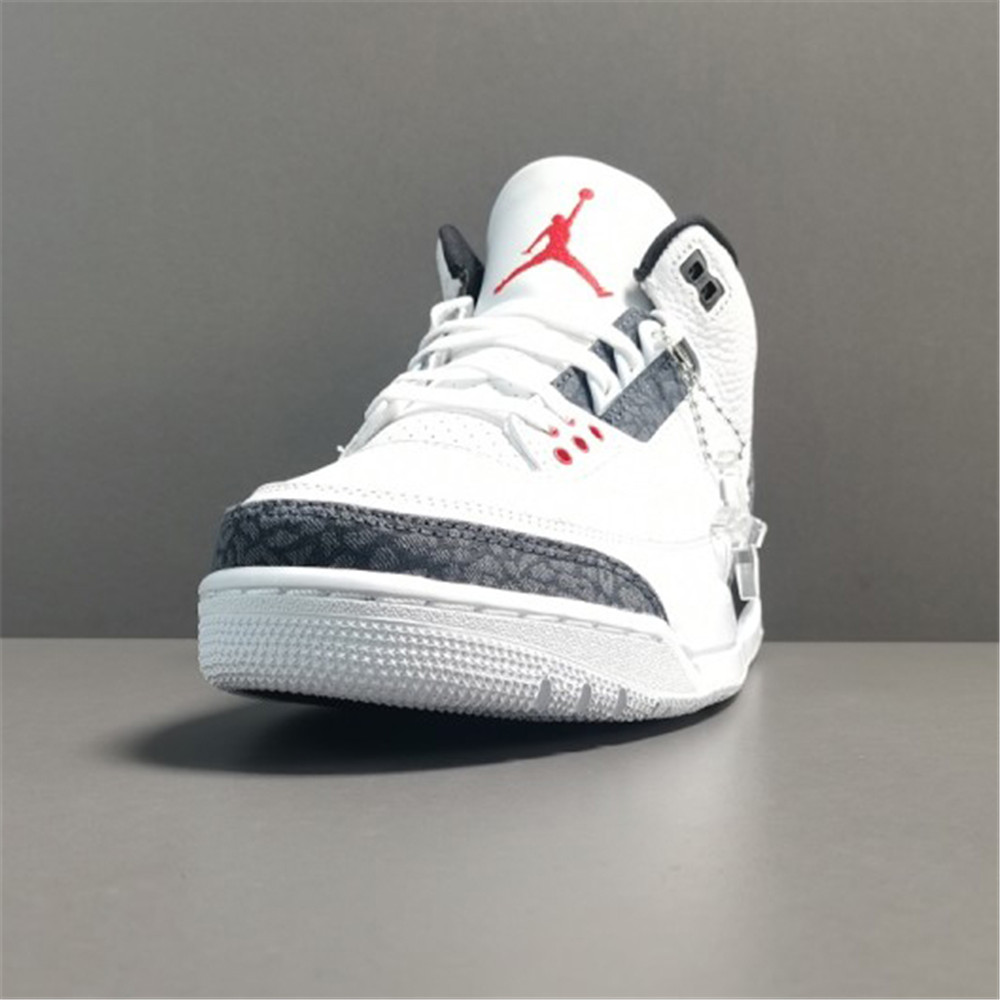 Jordan AJ3 SE-T JP Denim Fire Red Sneaker - EUR FASHION