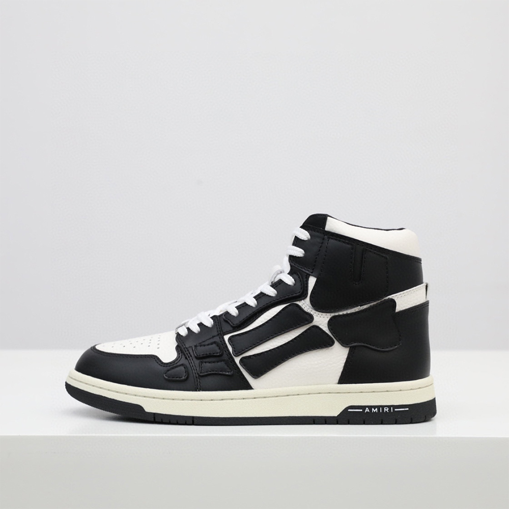 Amiri Skel-Top Hi Sneaker Black - EUR FASHION