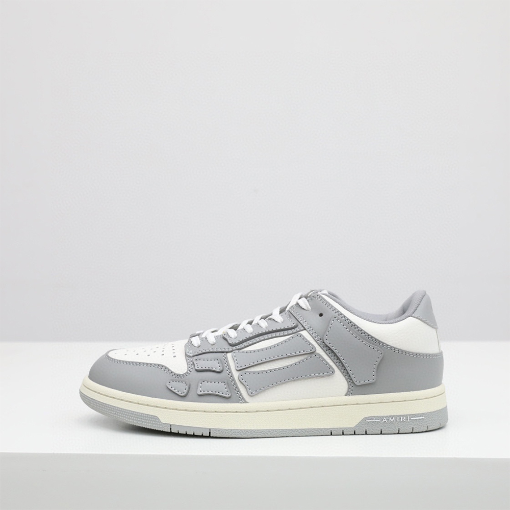 Amiri Skel-Top Low Sneaker Gray/White - EUR FASHION