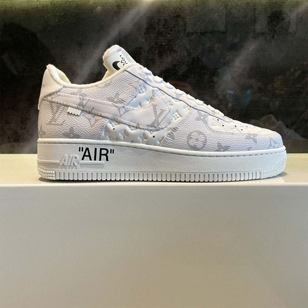 Louis Vuitton X Nike Air Force 1 Sneaker In Beige - EUR FASHION