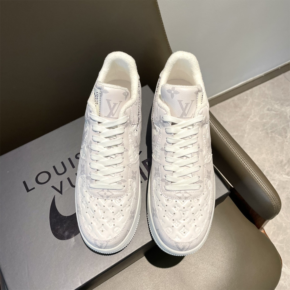 Louis Vuitton X Nike Air Force 1 Sneaker In Beige - EUR FASHION