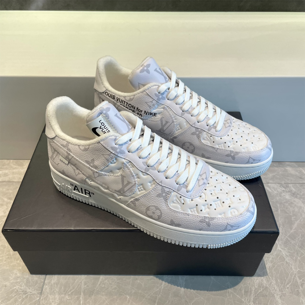 Louis Vuitton X Nike Air Force 1 Sneaker In Beige - EUR FASHION