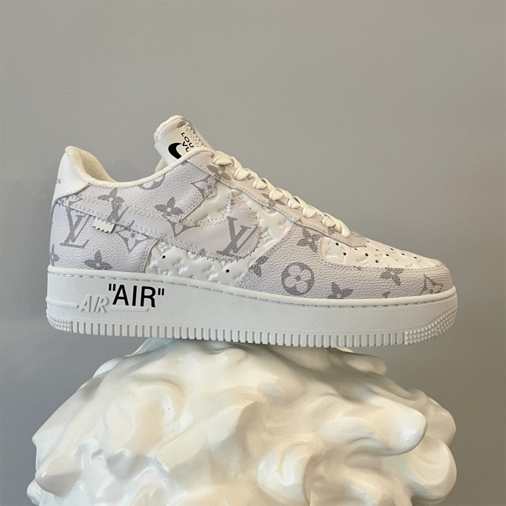 Louis Vuitton X Nike Air Force 1 Sneaker In Beige - EUR FASHION