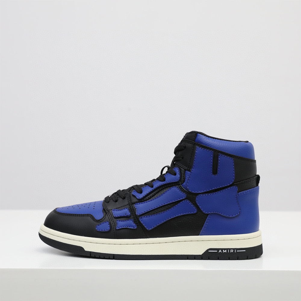 Amiri Skel-Top Hi Sneaker Black/Blue - EUR FASHION