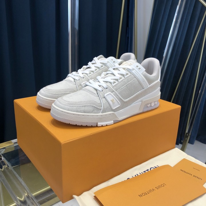 Louis Vuitton Trainer Sneaker In Beige(Upon uk size)  - EUR FASHION