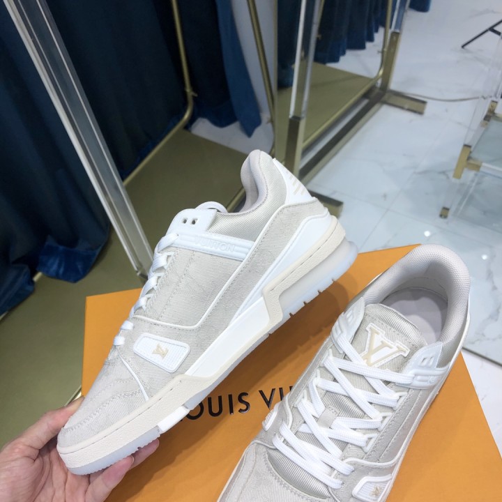 Louis Vuitton Trainer Sneaker In Beige(Upon uk size)  - EUR FASHION