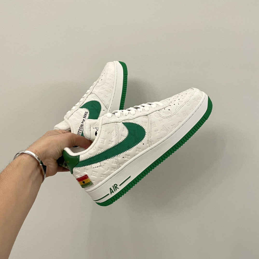 Louis Vuitton X Nike Air Force 1 Sneaker In White - EUR FASHION