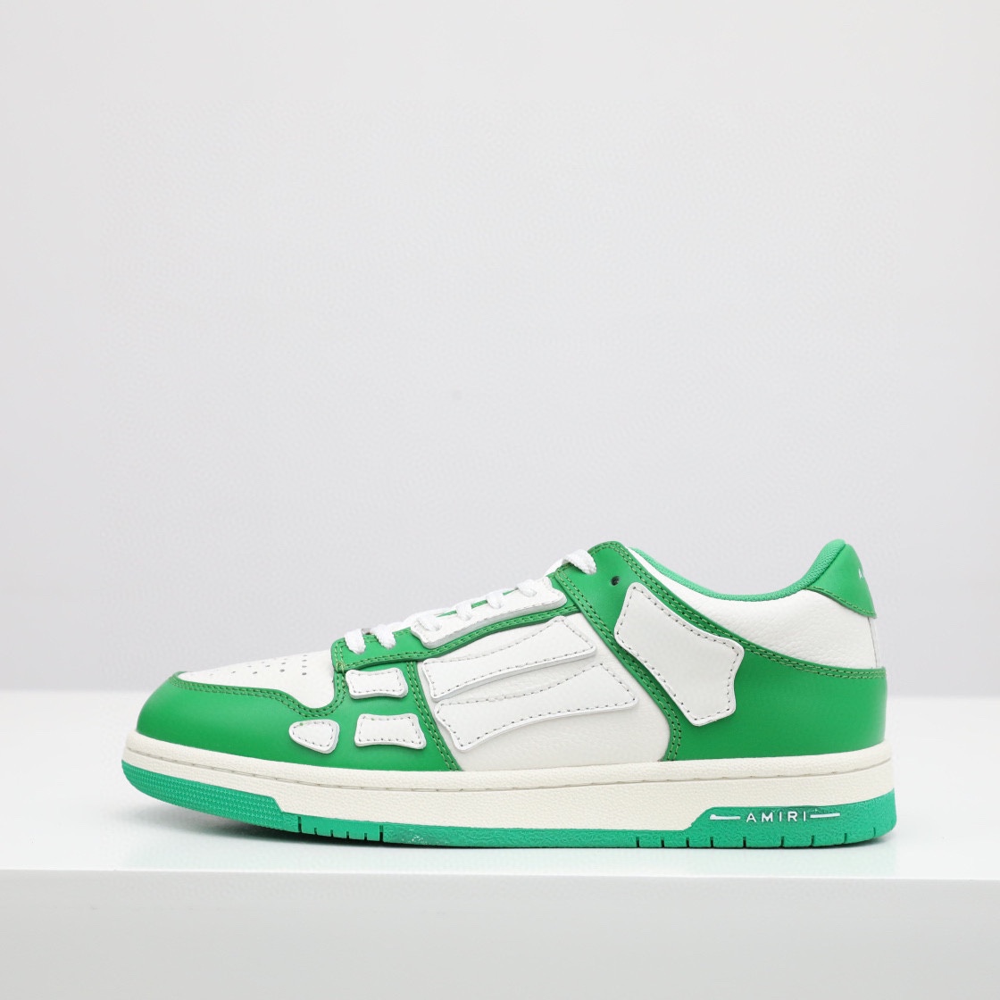 Amiri Skel-Top Low Sneaker Green/White - EUR FASHION