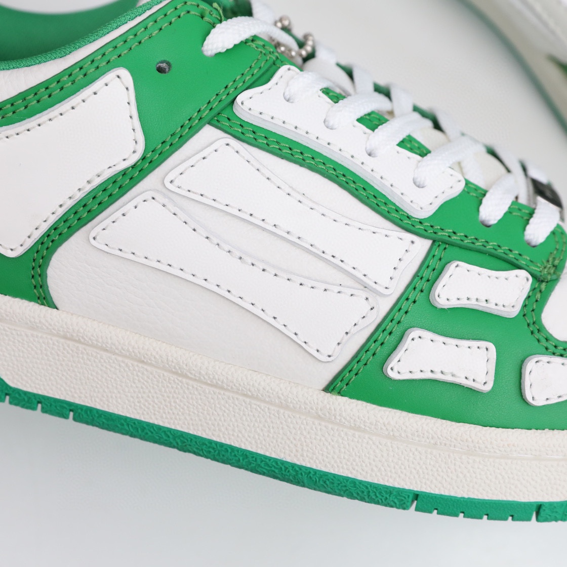 Amiri Skel-Top Low Sneaker Green/White - EUR FASHION