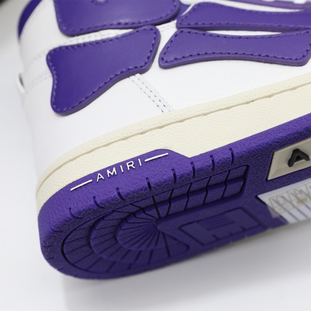 Amiri Skel-Top Hi Sneaker Purple/White - EUR FASHION