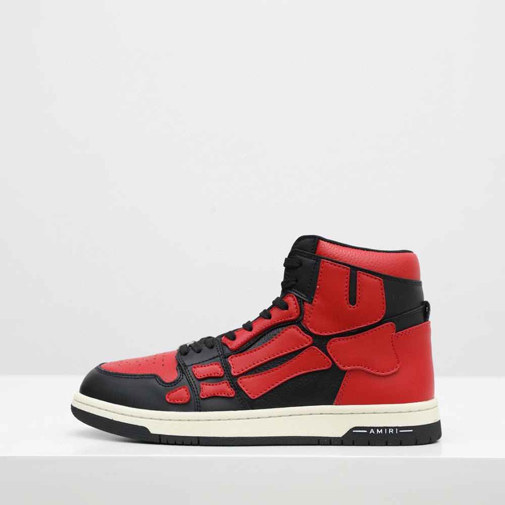 Amiri Skel-Top Hi Sneaker Red/Black - EUR FASHION