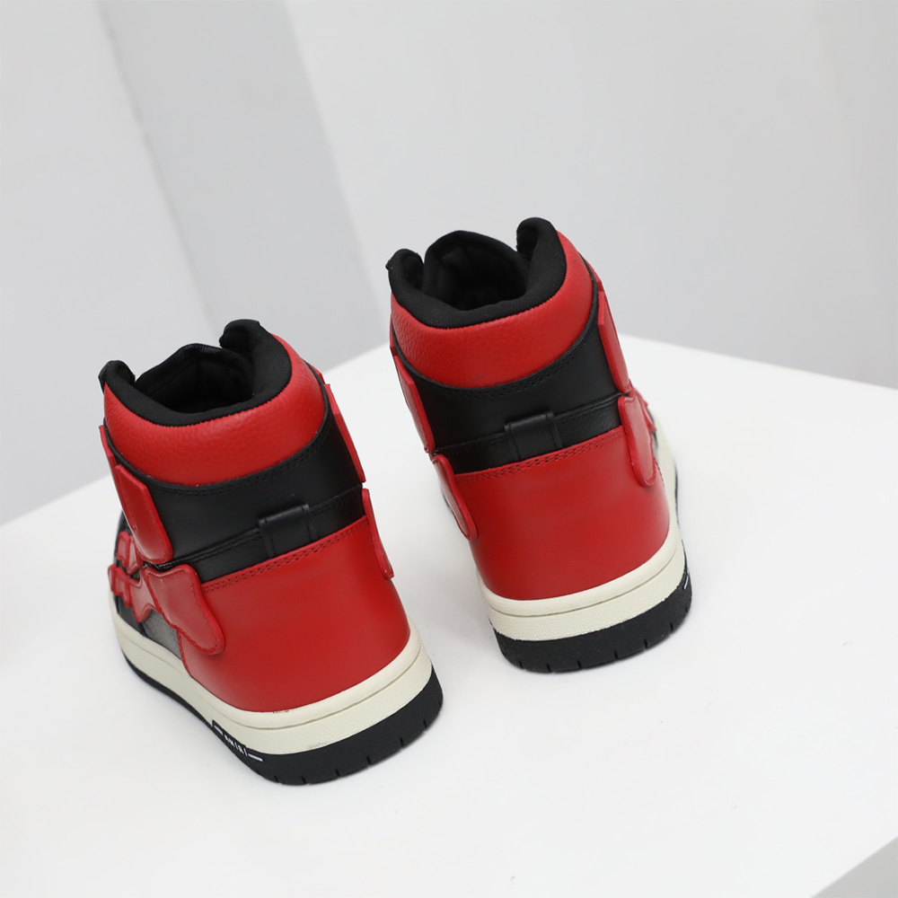 Amiri Skel-Top Hi Sneaker Red/Black - EUR FASHION