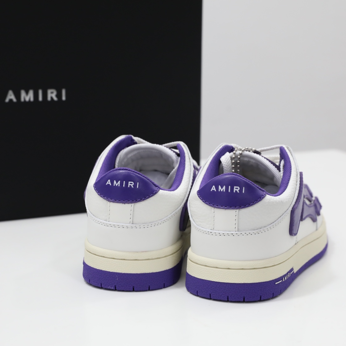 Amiri Skel-Top Low Sneaker Purple/White - EUR FASHION