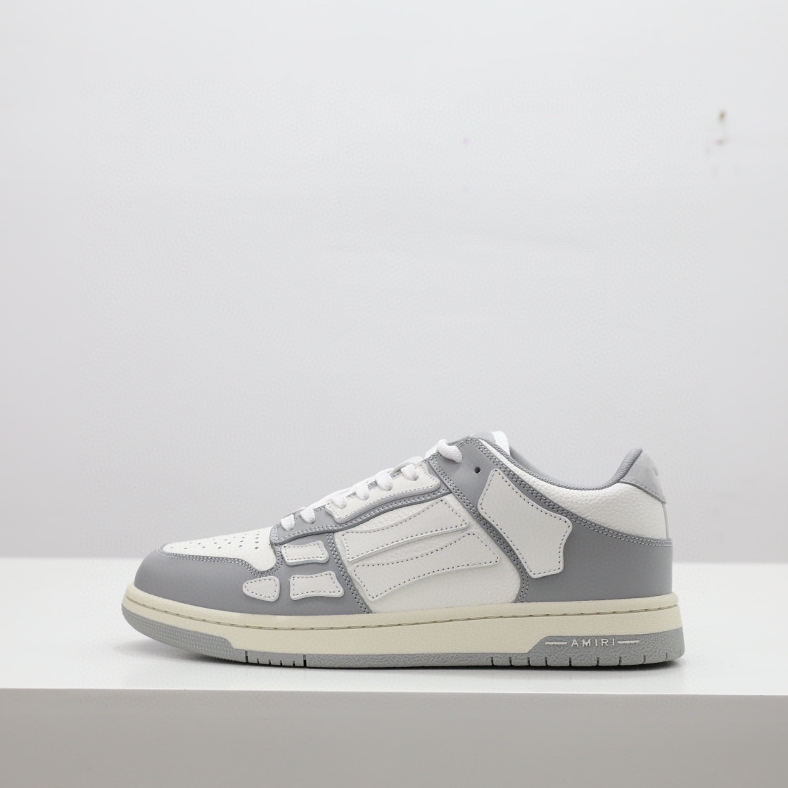 Amiri Skel-Top Low Sneaker Grey/White - EUR FASHION