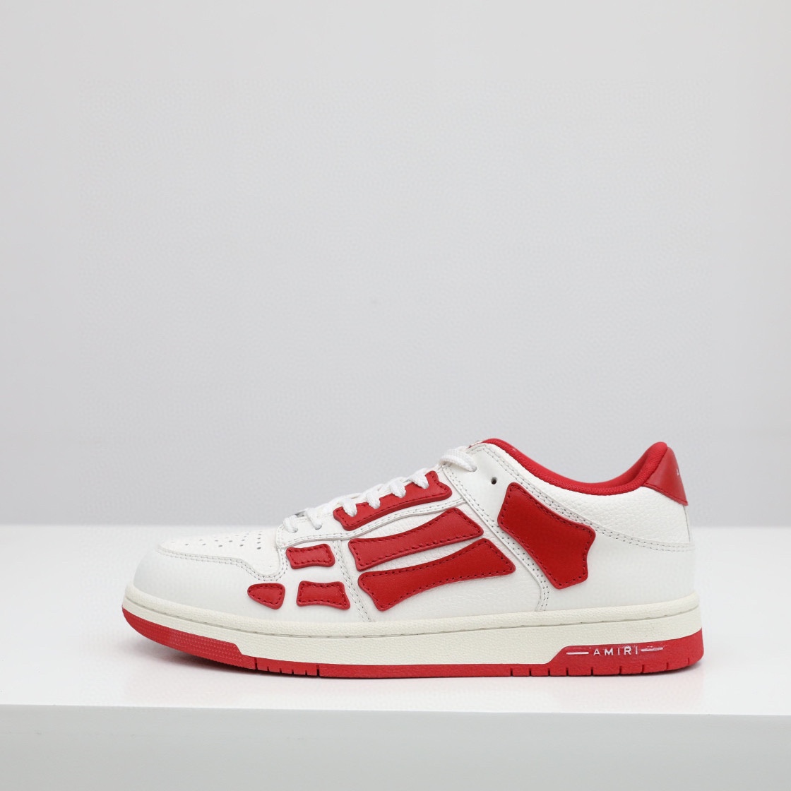 Amiri Skel-Top Low Sneaker Red/White - EUR FASHION