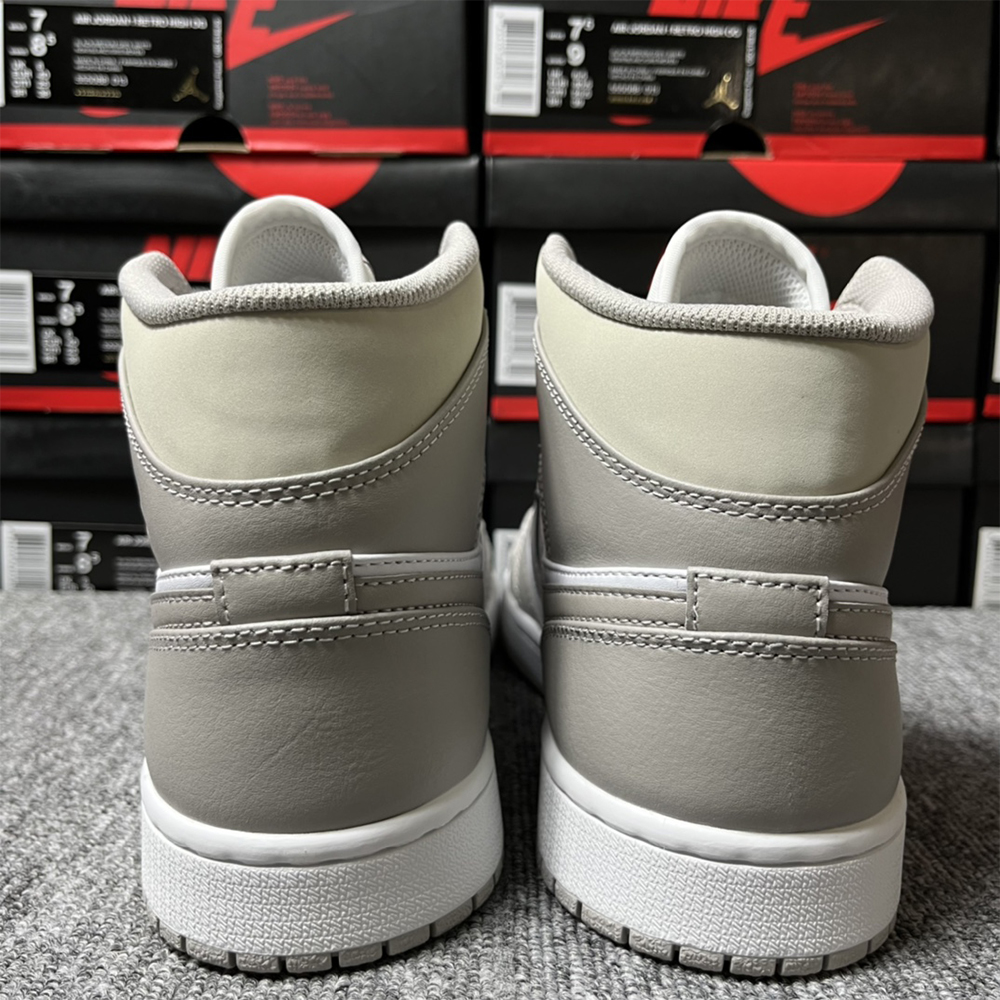 Air Jordan 1 Mid Grey Sneaker - EUR FASHION