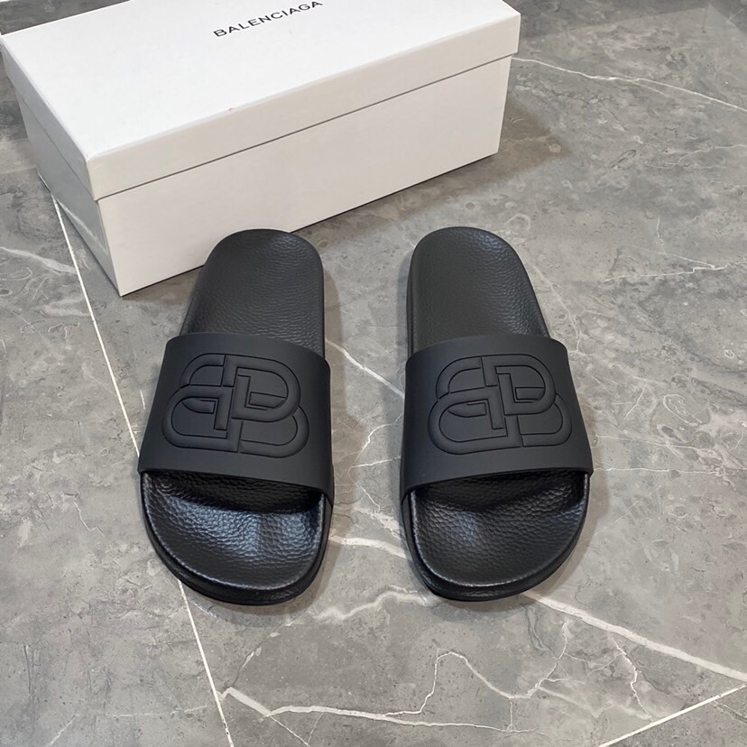 Balenciaga Bb Slide Sandal - EUR FASHION