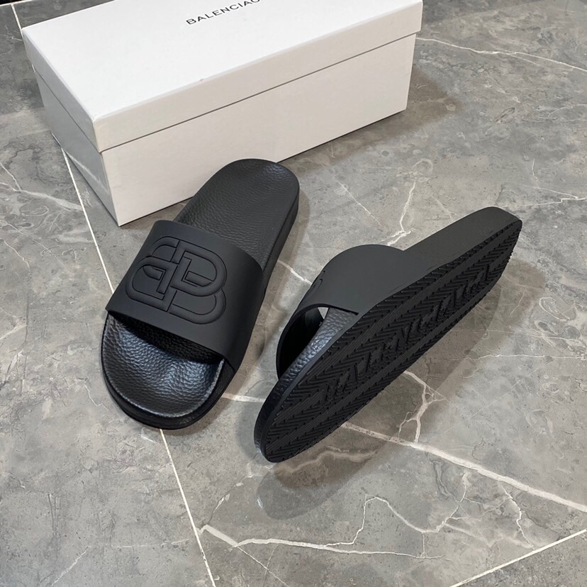 Balenciaga Bb Slide Sandal - EUR FASHION