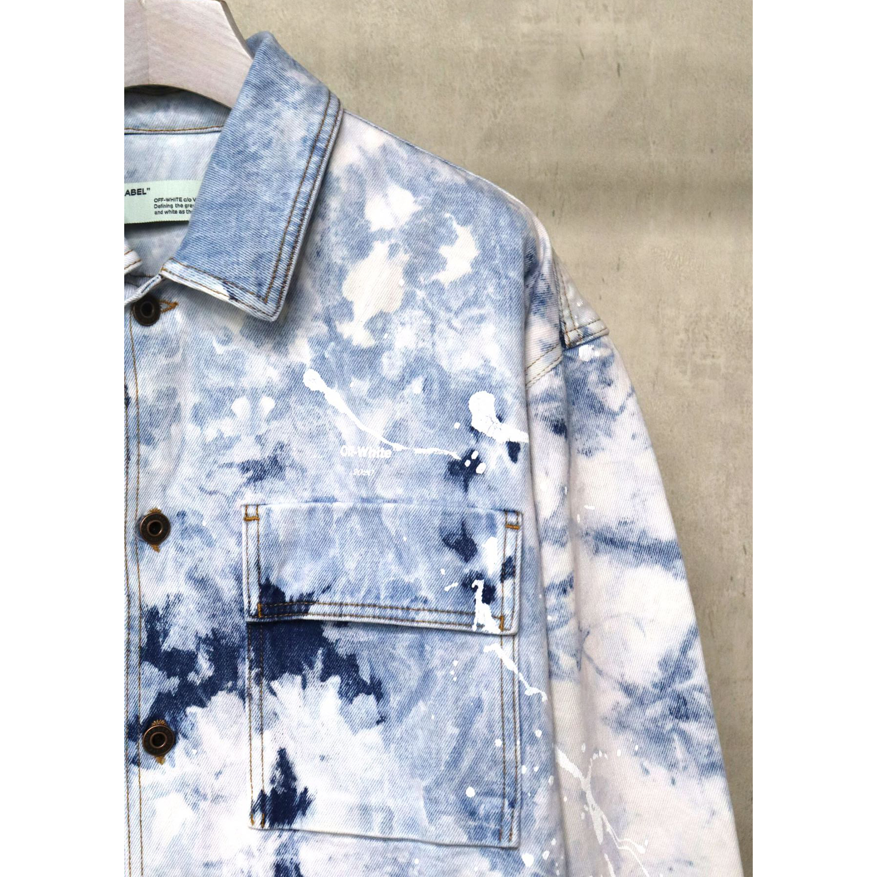 Off White Arrow Denim Jacket - EUR FASHION