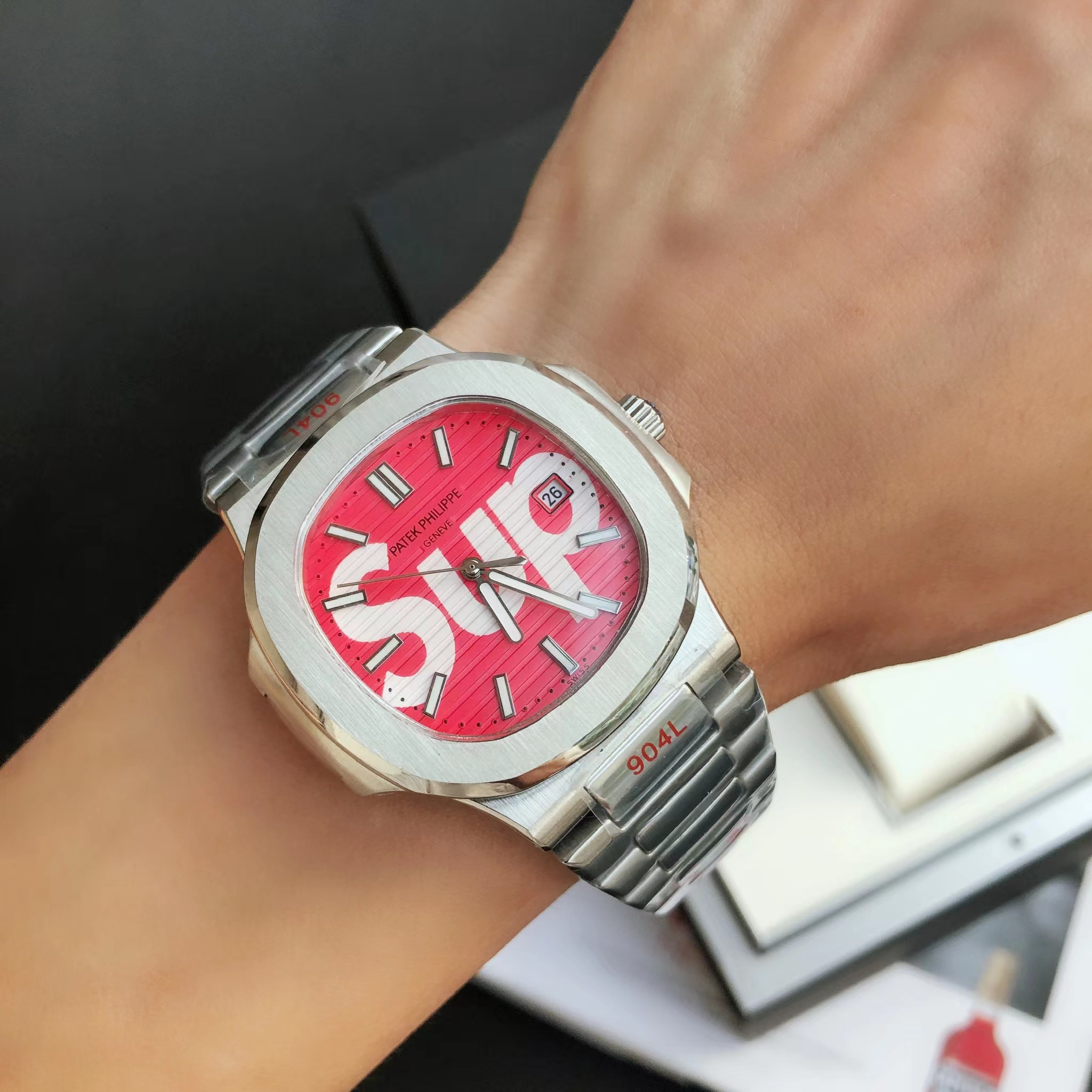 Patek Philipps Sa X Supreme Watch - EUR FASHION