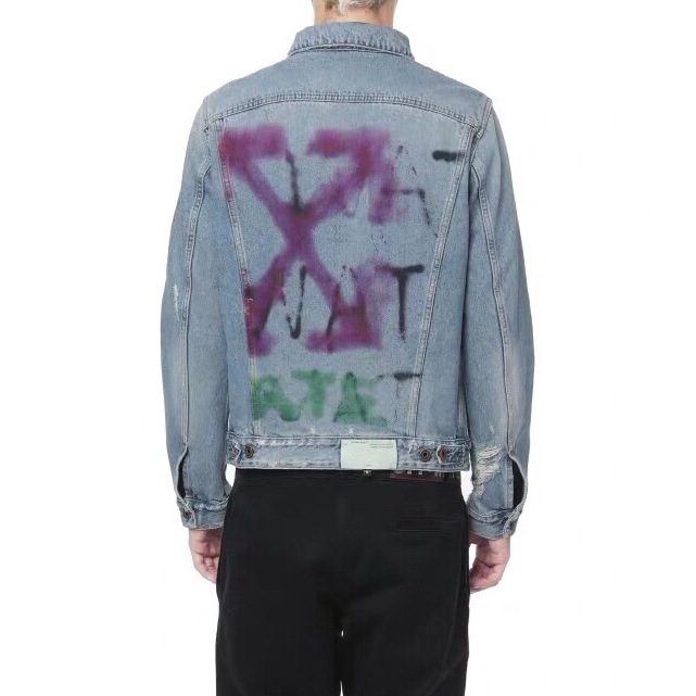 Off White Arrow Denim Jacket - EUR FASHION