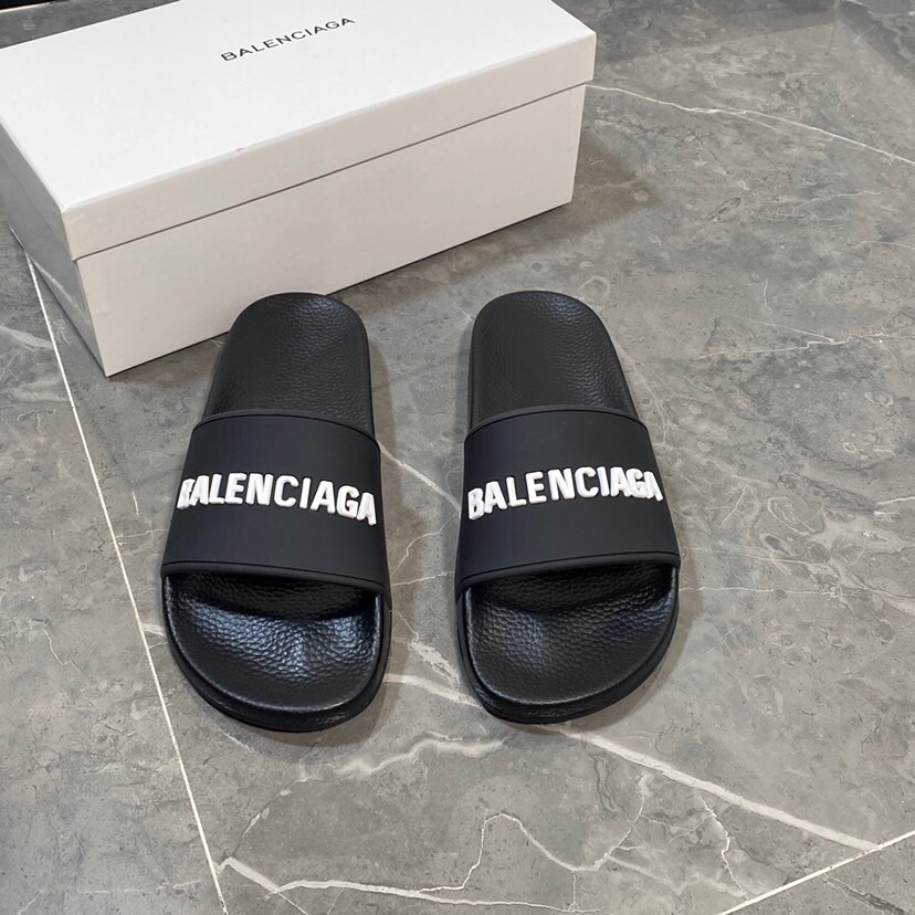 Balenciaga Bb Slide Sandal - EUR FASHION