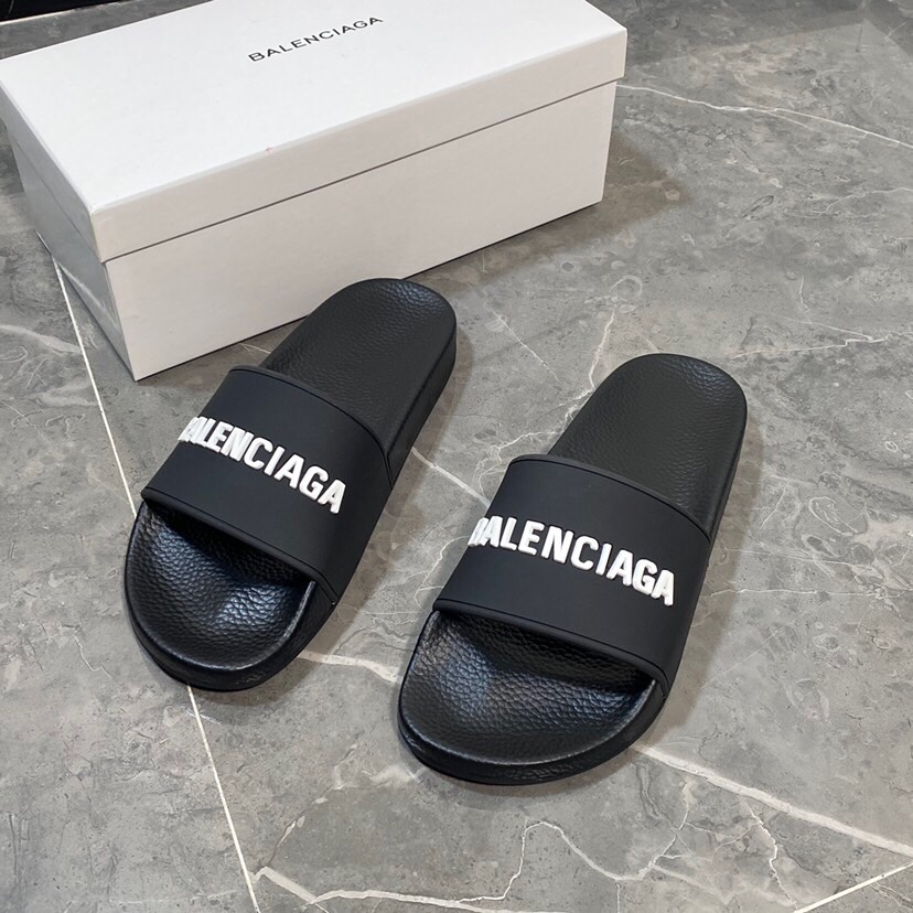 Balenciaga Bb Slide Sandal - EUR FASHION