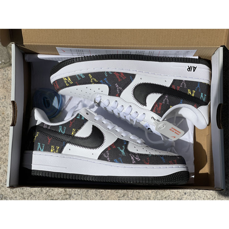 Nike Air Force 1  Printed stitching Low Sneaker   315122-444 - EUR FASHION