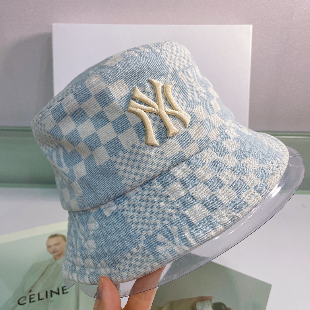 New York Yankees Canvas Bucket Hat - EUR FASHION