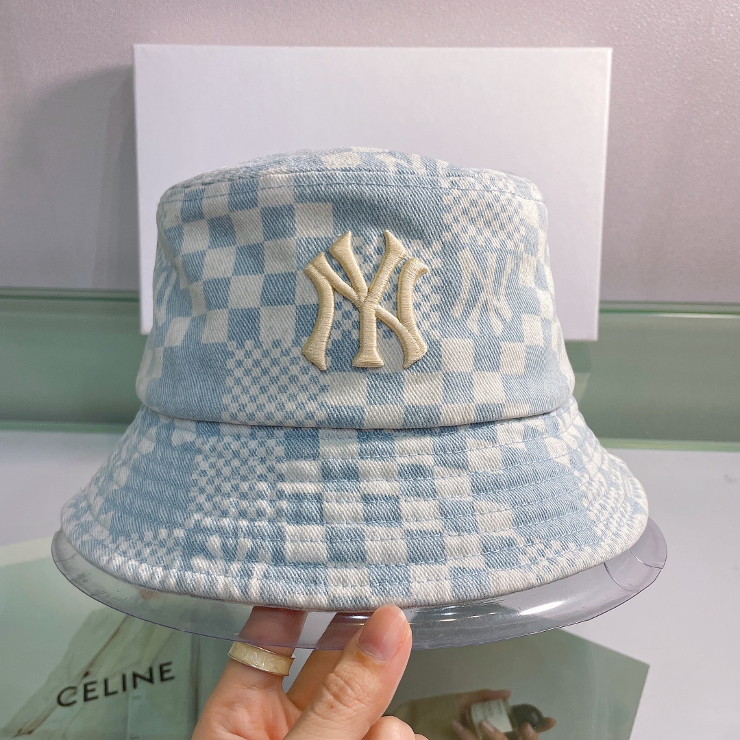 New York Yankees Canvas Bucket Hat - EUR FASHION