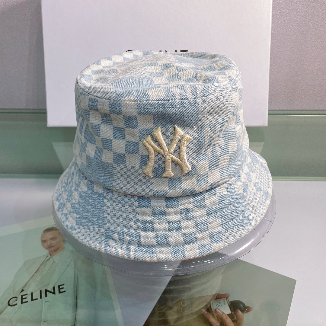 New York Yankees Canvas Bucket Hat - EUR FASHION