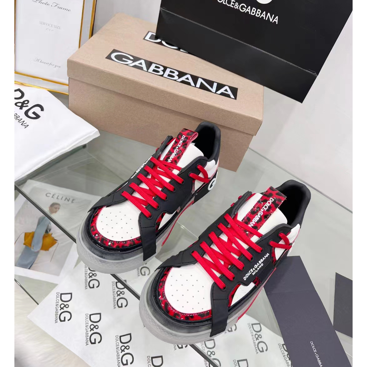 Dolce & Gabbana Dolce & Gabbana Custom 2.Zero Sneakers - EUR FASHION