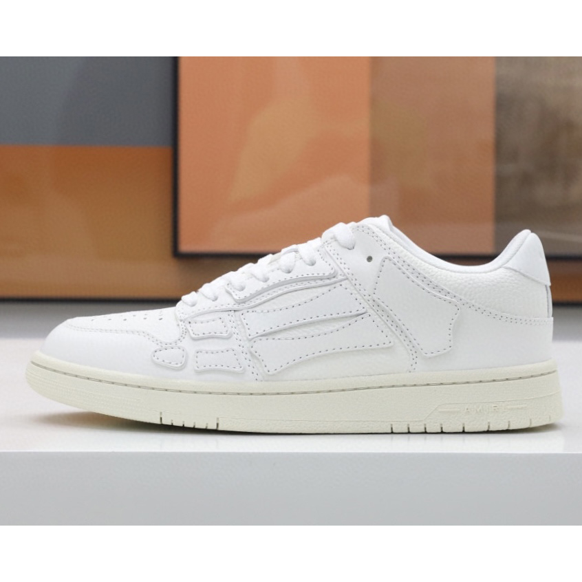 Amiri Skel-Top Low Sneaker White - EUR FASHION